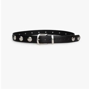 Lisa Says Gah studded leather belt